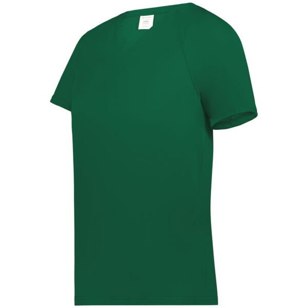 Ladies Attain Wicking Raglan Sleeve Tee Thumbnail