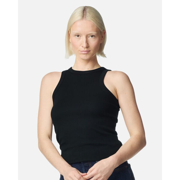 Women's Baby Rib Fitted Tank Thumbnail