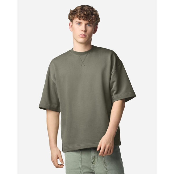 Unisex French Terry Oversized Boxy Top Thumbnail
