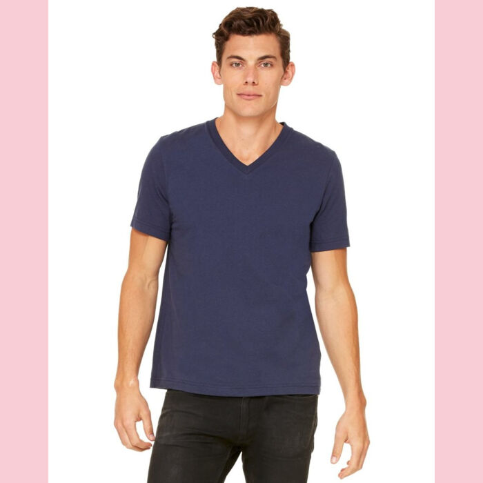 Unisex Jersey V-Neck Tee Thumbnail
