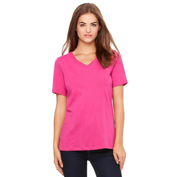 Women’s Relaxed Jersey V-Neck Tee Thumbnail