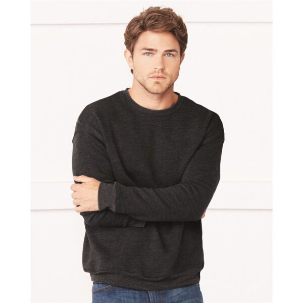 Unisex Sponge Fleece Drop Shoulder Crewneck Sweatshirt Thumbnail