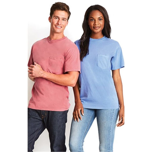 Unisex Inspired Dye Pocket Tee Thumbnail