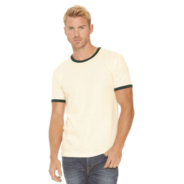 Unisex Cotton Ringer Tee Thumbnail