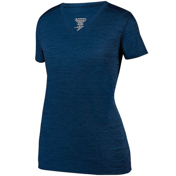 Women's Shadow Tonal Heather Training V-Neck T-Shirt Thumbnail