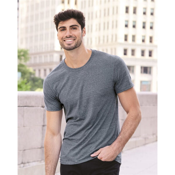 Unisex Snow Heather Jersey T-Shirt Thumbnail