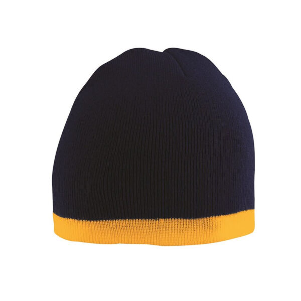 Two-Tone Knit Beanie Thumbnail