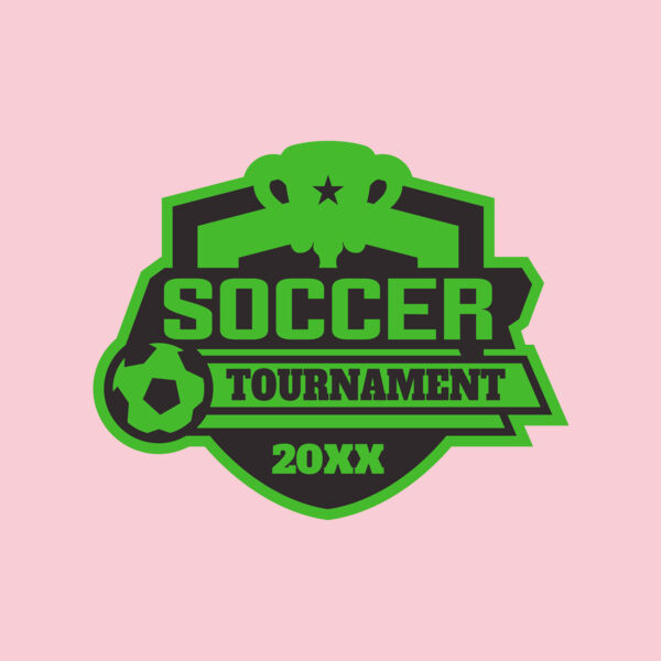 Soccer Tournament logo template 02 Thumbnail