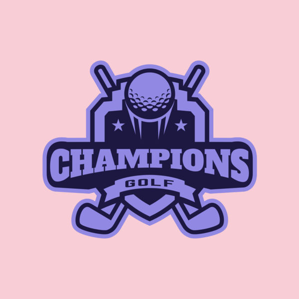 Champions Golf logo template Thumbnail