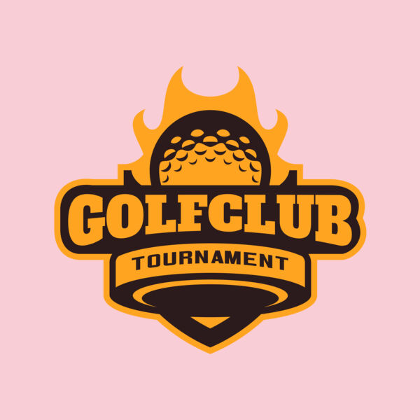 Golf Club Tournament logo template 04 Thumbnail
