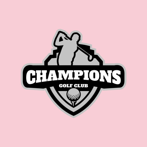 Champions Golf Club logo template Thumbnail