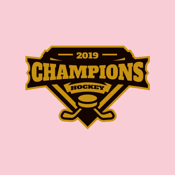Champions Hockey logo template Thumbnail
