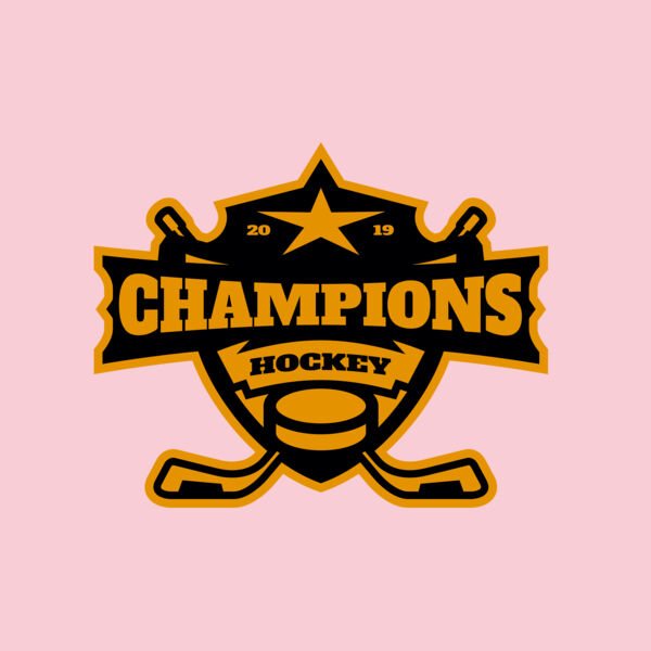 Champions Hockey logo template 02 Thumbnail
