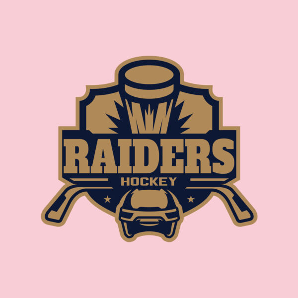 Raiders Hockey logo template Thumbnail